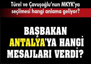 Başbakanın Antalya şifreleri